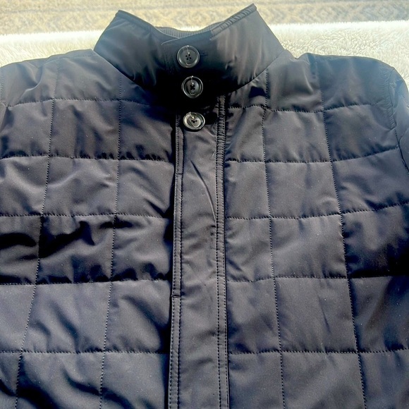Cremieux Tyler Quilted Jacket Black 48R NWT $395 Lightweight Coat Dillard’s - Picture 5 of 16